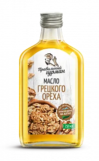Грецкое масло "Правильный гурман" 250 мл 